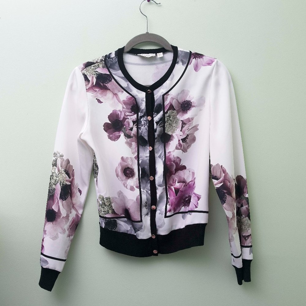 Ted Baker lightweight floral jacket